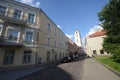 Sain Jonas street, Vilnius, Lithuania Royalty Free Stock Photo