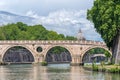 Sain Peter dome - Tevere river - Rome - Italy