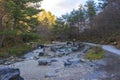 Sainokawara Park situated in a valley near Kusatsu in Gunma