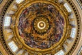 Saint Agnese In Agone Church Basilica Dome Rome Italy