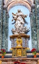 Saint Agnese In Agone Church Basilica Statue Rome Italy