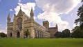 Saint Albans Catherderal in Saint Albans Hertfordshire United Kingdom