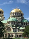 Saint Alexander Nevsky cathedral in Sofia, Bulgaria Royalty Free Stock Photo