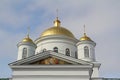 The Saint Alexius of Rome Church, Blagoveschensky monastery. Nizhny Novgorod, Russia. Royalty Free Stock Photo