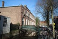 Saint aloysius primary school at the spieringstraat in old town of Gouda in the Netherlands