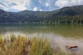 Saint Ana volcanic lake in Romania Royalty Free Stock Photo