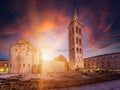 Saint Anastasia Cathedral, Zadar, Croatia Royalty Free Stock Photo