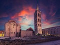 Saint Anastasia Cathedral, Zadar, Croatia Royalty Free Stock Photo
