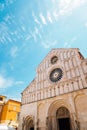 Saint Anastasia Cathedral in Zadar, Croatia Royalty Free Stock Photo