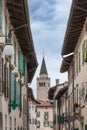 Saint Andrew Cathedral located in Venzone, Friuli-Venezia Giulia, Italy Royalty Free Stock Photo