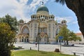 Saint Andrew Church, the largest church in Greece, Patras, Peloponnese Royalty Free Stock Photo