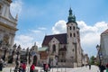 Saint Andrew Church Towers in Krakow, Poland.