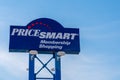 PriceSmart Warehouse Club outdoor sign