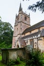 Saint Andrew`s Church in Castle Combe Royalty Free Stock Photo