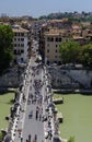 Saint Angelo bridge Royalty Free Stock Photo