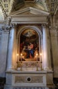 Saint Anne adores the Child by Stefano Tofanelli, Basilica of Saint Frediano, Lucca, Italy