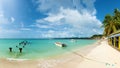 Saint Anne beach, Guadeloupe, French West Indies,