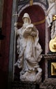 Saint Anthony the Great also known as Anthony of the Desert on the altar in the Franciscan Church of the Annunciation in Ljubljana Royalty Free Stock Photo