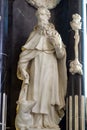 Saint Anthony the Hermit, statue on the main altar at the Church of the Assumption of the Virgin Mary in Remete, Zagreb
