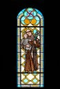Saint Anthony of Padua holding child Jesus Royalty Free Stock Photo