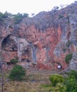 Saint Atanasius cave monastery Royalty Free Stock Photo