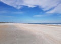 Saint Augustine beach in summer time Royalty Free Stock Photo