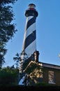 Saint augustine lighthouse Royalty Free Stock Photo