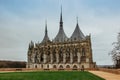 Saint Barbara Church, Czech Chram sv. Barbory, in Kutna Hora, Czech republic.Famous Gothic catholic church in central Europe, Royalty Free Stock Photo