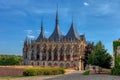 Saint Barbara`s Cathedral, Kutna Hora, Czech Republic Royalty Free Stock Photo