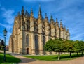 Saint Barbara`s Cathedral, Kutna Hora, Czech Republic Royalty Free Stock Photo