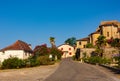 The Saint-BarthÃÂ©lemy collegiate church of Pimbo Royalty Free Stock Photo