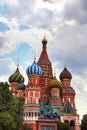 The Cathedral of Vasily the Blessed known as Saint Basil`s Cathedral, Russia