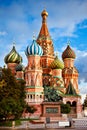 Saint Basil Cathedral in Moscow