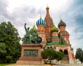 Saint Basil cathedral in Moscow