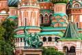 Saint Basil Cathedral, Red Square Royalty Free Stock Photo