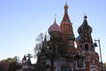 Saint Basil's Cathedral - Moscow Red Square Royalty Free Stock Photo