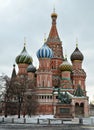 Saint Basil's Cathedral, Moskow Royalty Free Stock Photo