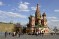 Saint Basil's Cathedral on Red Square Royalty Free Stock Photo