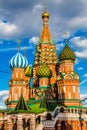 Saint Basil`s Cathedral-Red Square, Moscow, Russia