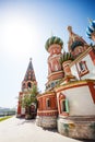 Saint Basil's Cathedral at sunny day in Moscow