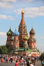 Saint Basils Cathedral, Moscow, Russia Royalty Free Stock Photo