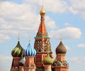 Saint Basils Cathedral, Moscow, Russia Royalty Free Stock Photo