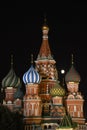 Saint Basils cathedral in Moscow. Royalty Free Stock Photo