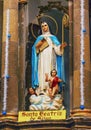 Saint Beatrice Statue Convent Immaculate Conception San Miguel Mexico