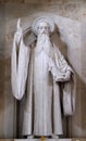Saint Benedict, altar in Munsterschwarzach Abbey, Benedictine monastery, Germany Royalty Free Stock Photo