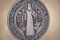 Saint Benedict medall symbols