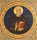 Saint Benedict of Nursia Royalty Free Stock Photo