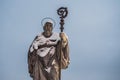 Saint Benedict of Nursia Statue on Sonntagberg in the Mostviertel of Lower Austria