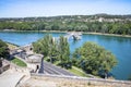 Saint Benezet bridge, Avignon, France Royalty Free Stock Photo