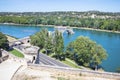 Saint Benezet bridge, Avignon, France Royalty Free Stock Photo